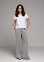 thumb-Loose Fit   Kadın Grey Denim Jean Pantolon