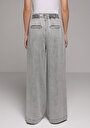 thumb-Loose Fit   Kadın Grey Denim Jean Pantolon