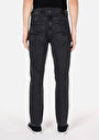 thumb-Regular Fit Orta Bel Daralan Paça Erkek Black Denim Jean Pantolon