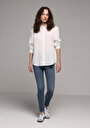 thumb-Skinny Fit   Kadın İndigo Jean Pantolon
