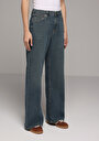thumb-Regular Fit   Kadın Over Dyed Denim Jean Pantolon