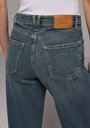 thumb-Regular Fit   Kadın Over Dyed Denim Jean Pantolon