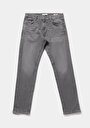 thumb-Slim Fit   Erkek Grey Denim Jean Pantolon
