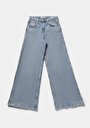 thumb-Loose Fit   Kadın Light İndigo Denim Jean Pantolon