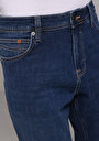 thumb-Straight Fit   Erkek Mid İndigo Denim Jean Pantolon