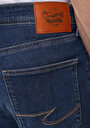 thumb-Straight Fit   Erkek Mid İndigo Denim Jean Pantolon