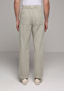 thumb-Regular Fit Orta Bel Düz Paça Erkek Yeşil  Pantolon