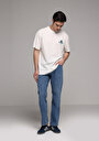 thumb-Regular Fit   Erkek Mid İndigo Denim Jean Pantolon