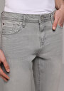 thumb-Straight Fit   Erkek Grey Denim Jean Pantolon