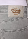 thumb-Straight Fit   Erkek Grey Denim Jean Pantolon