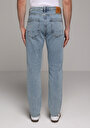thumb-Straight Fit   Erkek Light İndigo Denim Jean Pantolon
