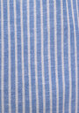 thumb-Regular Fit Shirt Neck Çizgili Erkek Mavi Uzun Kol Gömlek