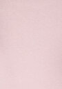 thumb-Slim Fit Yuvarlak Yaka Düz Kadın Pembe Kısa Kol Tişört
