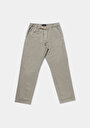 thumb-Regular Fit Orta Bel Düz Paça Erkek Yeşil  Pantolon