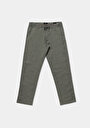 thumb-Regular Fit Orta Bel Düz Paça Erkek Yeşil  Pantolon