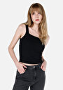 thumb-Slim Fit   Kadın Siyah Atlet