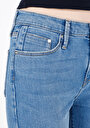 thumb-Slim Fit   Kadın İndigo Jean Pantolon