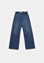 thumb-Regular Fit   Kadın Mid İndigo Denim Jean Pantolon