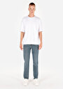 thumb-Straight Fit   Erkek Green Cast Denim Jean Pantolon