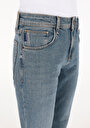 thumb-Straight Fit   Erkek Green Cast Denim Jean Pantolon