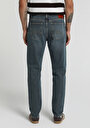thumb-Slim Fit   Erkek Over Dyed Denim Jean Pantolon