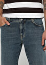 thumb-Slim Fit   Erkek Over Dyed Denim Jean Pantolon