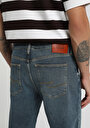 thumb-Slim Fit   Erkek Over Dyed Denim Jean Pantolon