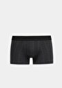thumb-Trunk Fit Baskılı Erkek Antrasit Boxer