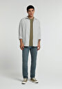 thumb-Skinny Fit   Erkek Green Cast Denim Jean Pantolon