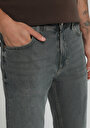 thumb-Relaxed Straight Fit   Erkek Green Cast Denim Jean Pantolon