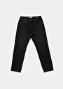 thumb-Tapered Fit   Erkek Black Black Denim Jean Pantolon