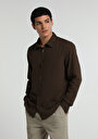 regular-fit-shirt-neck-duz-erkek-kahverengi-uzun-kol-gomlek