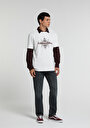 thumb-Slim Tapered Fit   Erkek Green Cast Denim Jean Pantolon