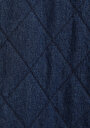 thumb-Oversize Fit Düğmeli Astarlı  Erkek Dark İndigo Denim Ceket
