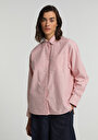 boyfriend-fit-shirt-neck-cizgili-kadin-kirmizi-uzun-kol-gomlek