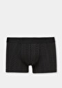 trunk-fit-baskili-erkek-siyah-boxer