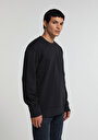 relaxed-fit-yuvarlak-yaka-duz-erkek-lacivert-sweatshirt