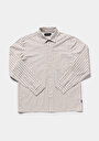 relaxed-fit-shirt-neck-cizgili-erkek-ekru-uzun-kol-gomlek